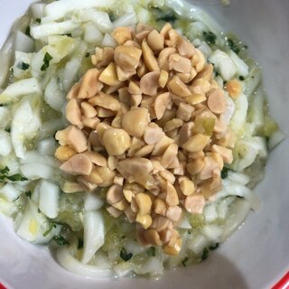 離乳食中期⭐たっぷり野菜と納豆のっけうどん⭐